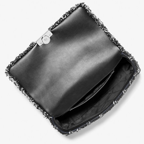 MICHAEL KORS
Tribeca Large Frayed Denim Shoulder Crossbody Bag
NWT - Picture 2 of 16